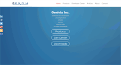 Desktop Screenshot of genivia.com